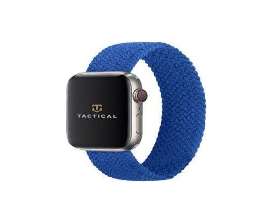 Tactical   Braided String Band for Watch 1/2/3/4/5/6/7/SE 42/44/45mm size M Blue Smart-Watch aksesuāri