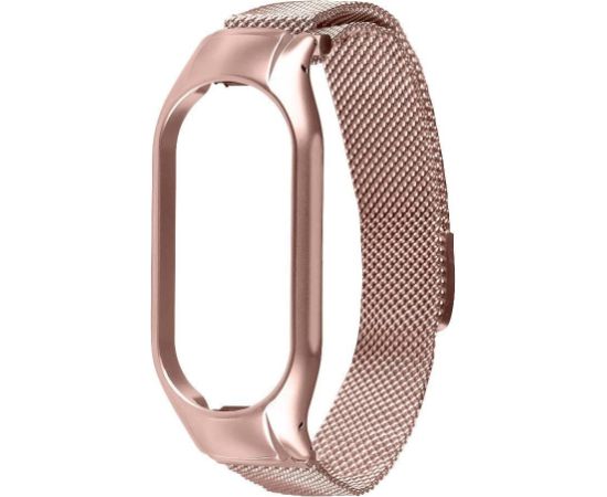 Tactical Xiaomi  Loop Magnetic Steel Band Mi Band 7 Rose Smart pūlksteņu aksesuāri