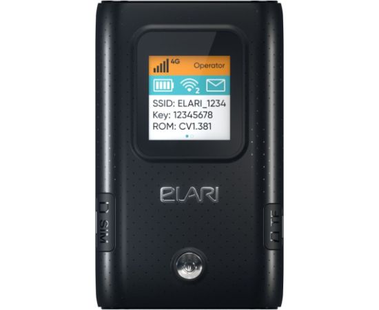 Elari   Smart Wifi Lite Router LAT Black Jaunumi - Datori