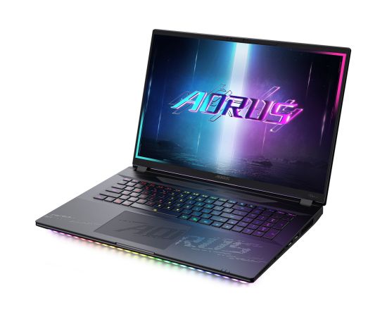 GigaByte AORUS MASTER 18 BZHC6DED42SP (Intel Core? Ultra 9 275HX, NVIDIA GeForce RTX 5090, 64 GB DDR5, 4 TB (2 TB SSD & 2 TB SSD), Windows 11 Pro) - German - DE Layout Portatīvie datori