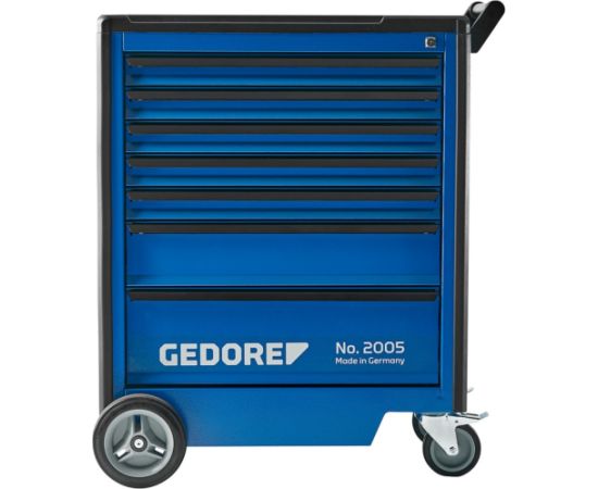 Gedore tool trolley 2005 0511 with 7 drawers (blue/black) Jaunumi -Dārzam