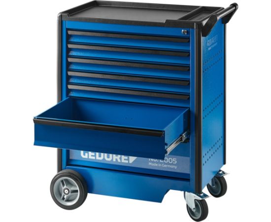 Gedore tool trolley 2005 0511 with 7 drawers (blue/black) Jaunumi -Dārzam
