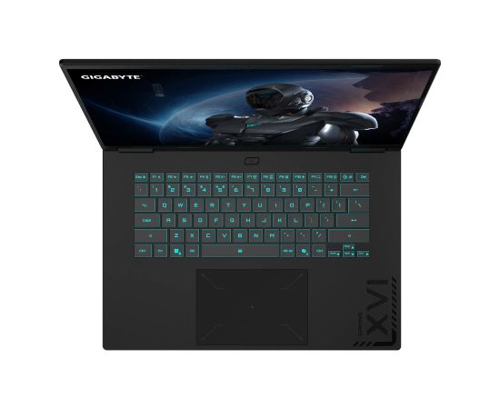 GigaByte GAMING A16 3WHK3DE894SH (black, AMD Ryzen 7 260, NVIDIA GeForce RTX 5070, 16 GB DDR5, 1 TB (1 TB SSD), Windows 11 Home) - German - DE Layout Portatīvie datori
