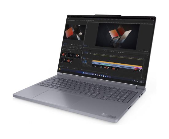 Lenovo ThinkBook 16p G6 ADR (21U00017GE) (gray, AMD Ryzen 9 8940HX, NVIDIA GeForce RTX 5060, 64 GB DDR5, 1 TB (1 TB SSD), Windows 11 Pro) - German - DE Layout Portatīvie datori