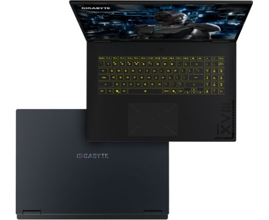 GigaByte GAMING A18 PRO DYJ (black, Intel Core? 7 240H, NVIDIA GeForce RTX 5080, 32 GB DDR5, 1 TB (1 TB SSD), Windows 11 Home) - German - DE Layout Portatīvie datori