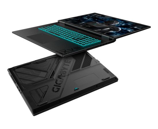 GigaByte GAMING A18 PRO DXJ (black, Intel Core? 7 240H, NVIDIA GeForce RTX 5070 Ti, 32 GB DDR5, 1 TB (1 TB SSD), Windows 11 Home) - German - DE Layout Portatīvie datori
