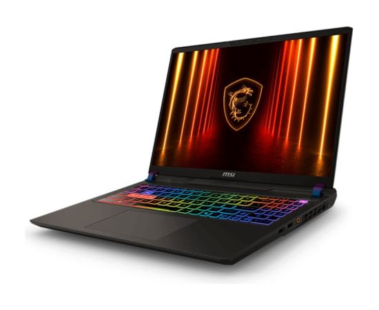 MSI Vector 16 HX AI A2XWIG-048 (gray, Intel Core? Ultra 9 275HX, NVIDIA GeForce RTX 5080, 32 GB DDR5, 1 TB (1 TB SSD), Windows 11 Home) - German - DE Layout Portatīvie datori