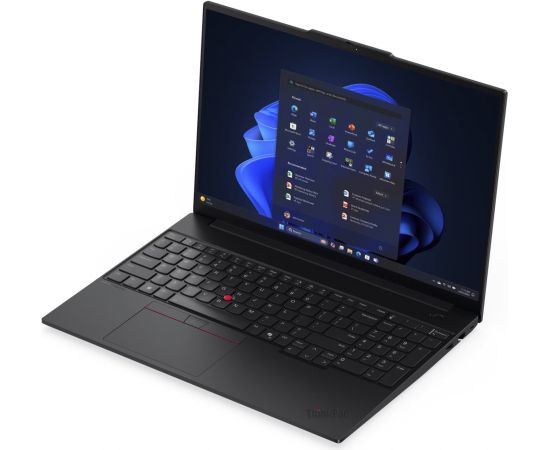 Lenovo ThinkPad E16 AMD G3 (21ST004GGE) (black, AMD Ryzen 5 220, AMD Radeon 740M, 32 GB DDR5, 1 TB (1 TB SSD), Windows 11 Pro) - German - DE Layout Portatīvie datori