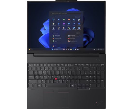 Lenovo ThinkPad E16 AMD G3 (21ST004GGE) (black, AMD Ryzen 5 220, AMD Radeon 740M, 32 GB DDR5, 1 TB (1 TB SSD), Windows 11 Pro) - German - DE Layout Portatīvie datori