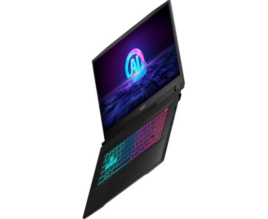 MSI Katana A17 AI B8VF-866 (black, AMD Ryzen 7 8845HS, NVIDIA GeForce RTX 4060, 16 GB DDR5, 1 TB (1 TB SSD), Windows 11 Home) - German - DE Layout Portatīvie datori