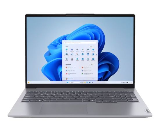 Lenovo ThinkBook 16 G7 ARP (21MW001WGE) (gray, AMD Ryzen 5 7535HS, AMD Radeon 660M, 16 GB DDR5, 512 GB (512 GB SSD), Windows 11 Pro) - German - DE Layout Portatīvie datori