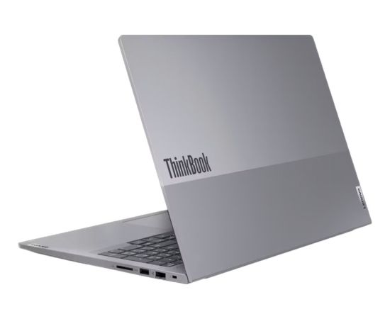 Lenovo ThinkBook 16 G7 ARP (21MW001WGE) (gray, AMD Ryzen 5 7535HS, AMD Radeon 660M, 16 GB DDR5, 512 GB (512 GB SSD), Windows 11 Pro) - German - DE Layout Portatīvie datori