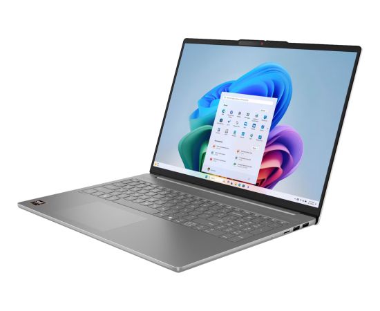 Lenovo IdeaPad Slim 5 16AKP10 (83HY002UGE) (gray, AMD Ryzen AI 7 350, AMD Radeon 860M, 16 GB DDR5, 1 TB (1 TB SSD), Windows 11 Home) - German - DE Layout Ноутбуки