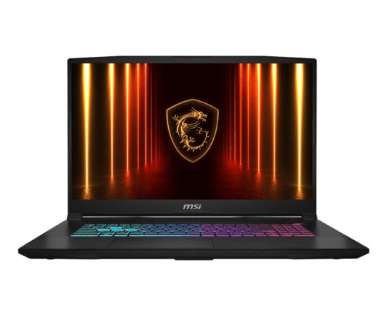 MSI Katana 17 HX B14WFK-227 (black, Intel Core? i7-14650HX, NVIDIA GeForce RTX 5060, 16 GB DDR5, 1 TB (1 TB SSD), Windows 11 Home) - German - DE Layout Portatīvie datori