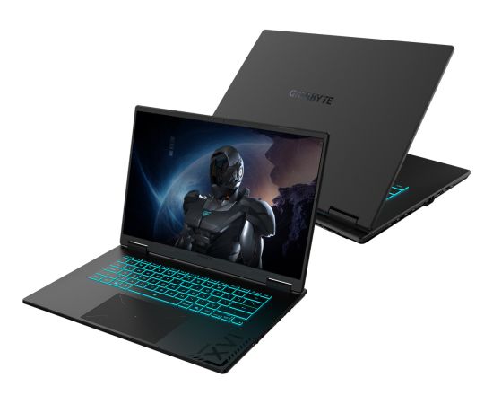GigaByte GAMING A16 3VHK3DE894SH (black, AMD Ryzen 7 260, NVIDIA GeForce RTX 5060, 16 GB DDR5, 1 TB (1 TB SSD), Windows 11 Home) - German - DE Layout Ноутбуки