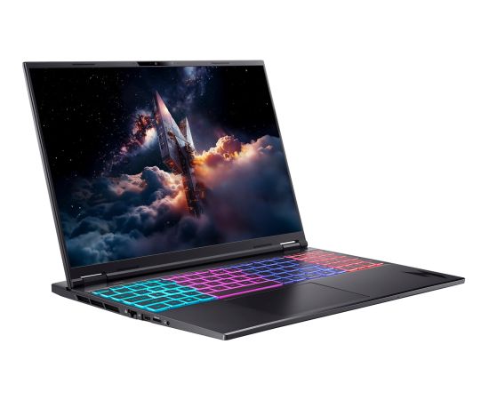 Acer Nitro 16S AI (AN16S-61-R5MK) (black, AMD Ryzen AI 9 365, NVIDIA GeForce RTX 5070 Ti, 32 GB DDR5, 2 TB (1 TB SSD & 1 TB SSD), Windows 11 Home) - German - DE Layout Portatīvie datori
