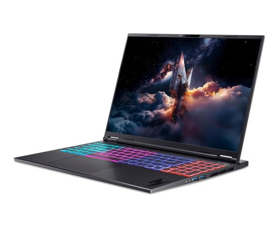 Acer Nitro 16S AI (AN16S-61-R5MK) (black, AMD Ryzen AI 9 365, NVIDIA GeForce RTX 5070 Ti, 32 GB DDR5, 2 TB (1 TB SSD & 1 TB SSD), Windows 11 Home) - German - DE Layout Portatīvie datori