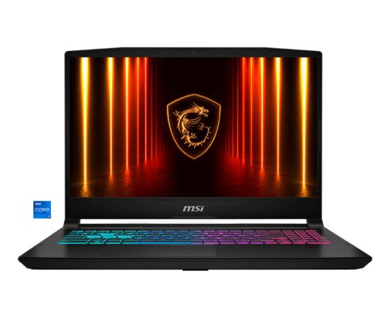 MSI Katana 15 HX B14WFK-487 (black, Intel Core? i7-14650HX, NVIDIA GeForce RTX 5060, 16 GB DDR5, 512 GB (512 GB SSD), Windows 11 Home) - German - DE Layout Portatīvie datori