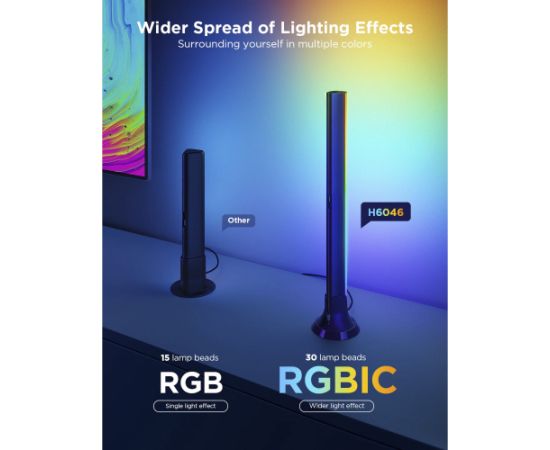 Govee TV Backlight 3 Lite Kit (LED Strips + Light Bars) Jaunumi - Audio-Video