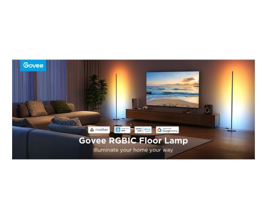 Govee RGBICW Floor Lamp Lite Jaunumi - Audio-Video