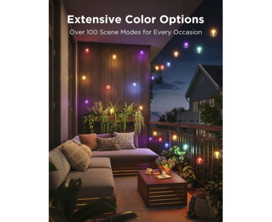 Govee outdoor fairy lights with transparent lamps Jaunumi - Audio-Video