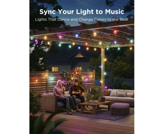 Govee outdoor fairy lights with transparent lamps Jaunumi - Audio-Video