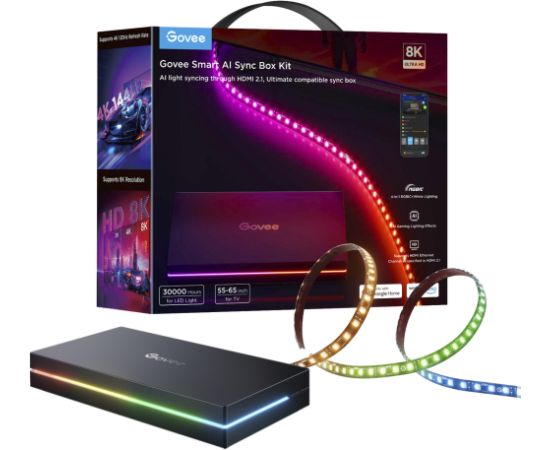 Govee AI Sync Box Kit 2 (for TVs with 55-65") Jaunumi - Audio-Video