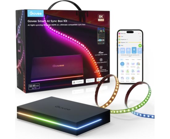 Govee AI Sync Box Kit 2 (for TVs with 55-65") Jaunumi - Audio-Video