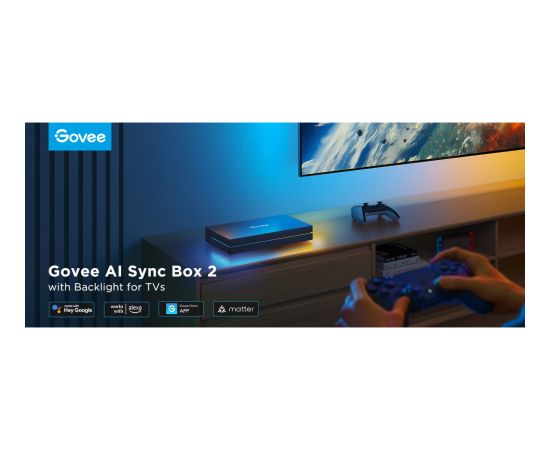Govee AI Sync Box Kit 2 (for TVs with 55-65") Jaunumi - Audio-Video