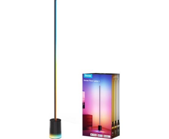 Govee Floor Lamp 2, LED Light Black, Matter Support Jaunumi - Sports