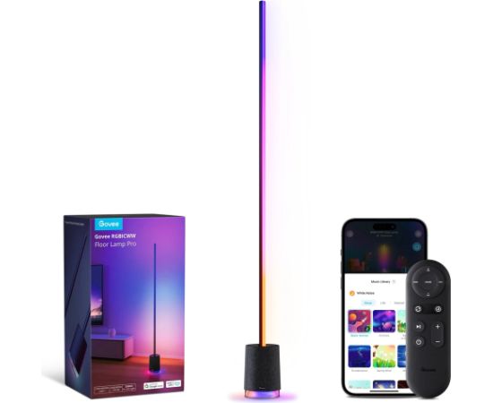 Govee RGBICWW Floor Lamp Pro, LED Light (Black) Декоративное освещение 