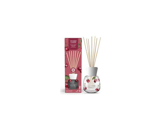 Yankee Candle Signature Black Cherry Reed Diffuser (ripe cherry) 100ml Smaržas - NESAKĀRTOTS