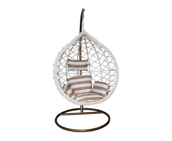 Besk Šūpuļkrēsls ar spilvenu 105cm Šūpuļtīkli