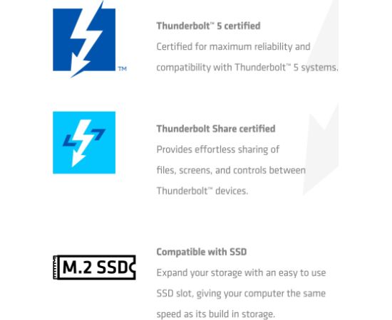 NB ACC DOCKING STATION 13-IN-1 THUNDERBOLT CSV-2562 CLUB3D Dokstacijas portatīvajiem datoriem