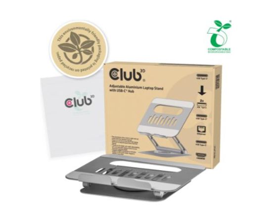 NB ACC STAND ALUMINIUM USB-C CSV-2554 CLUB3D Новинки Компьютерная техника