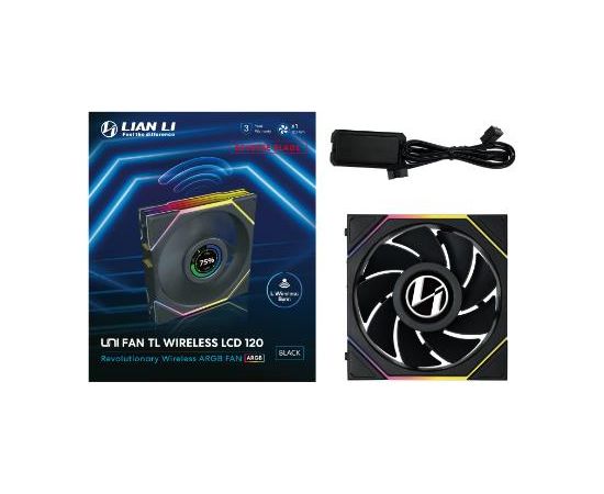 CASE FAN 120MM WRL G99.12RTLLCD1W1B.00 LIAN LI Korpusu dzesēšana