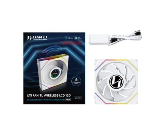 CASE FAN 120MM WRL G99.12RTLLCD1W1W.00 LIAN LI Korpusu dzesēšana