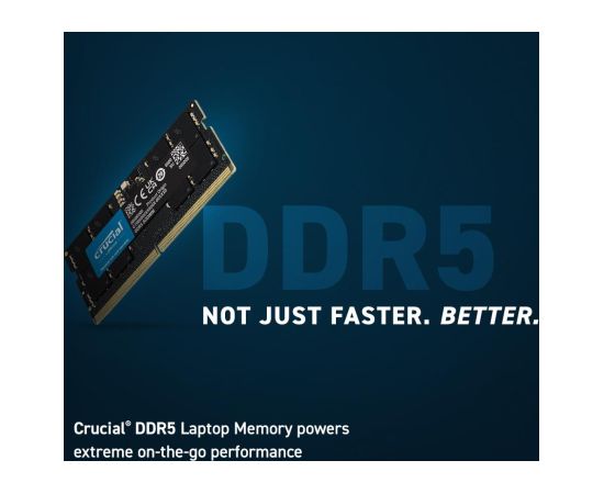 NB MEMORY 24GB DDR5-5600 SO CT24G56C46S5 CRUCIAL Оперативная память (RAM)