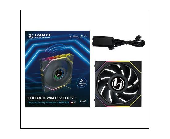 CASE FAN 120MM WRL G99.12TLLCD1W1B.00 LIAN LI Korpusu dzesēšana