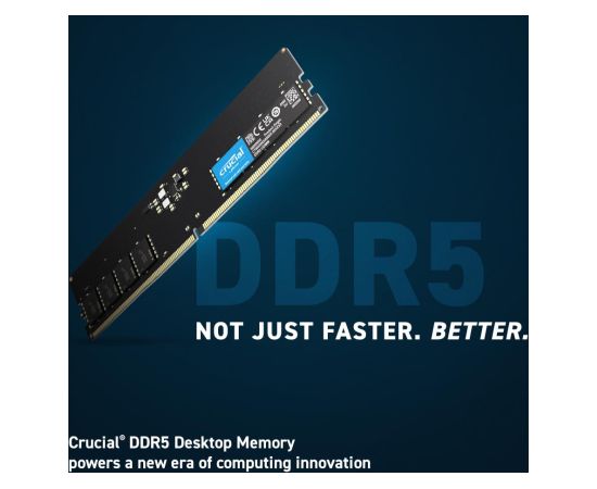 MEMORY DIMM 16GB DDR5-5600 KIT2 CT2K8G56C46U5 CRUCIAL RAM Operatīvā atmiņa