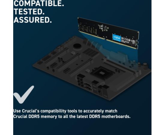 MEMORY DIMM 16GB DDR5-5600 KIT2 CT2K8G56C46U5 CRUCIAL RAM Operatīvā atmiņa