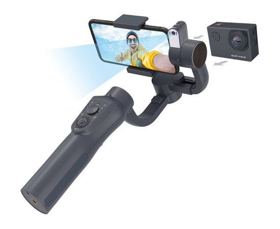 GoXtreme GX4 Gimbal with Tracker 55245 Telefonu Stabilizatori