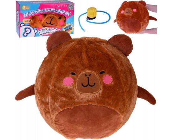 Jokomisiada Wielka pluszowa Piłka maskotka urocze zwierzątko 45cm Kapibara ZA5975 Мягкие игрушки