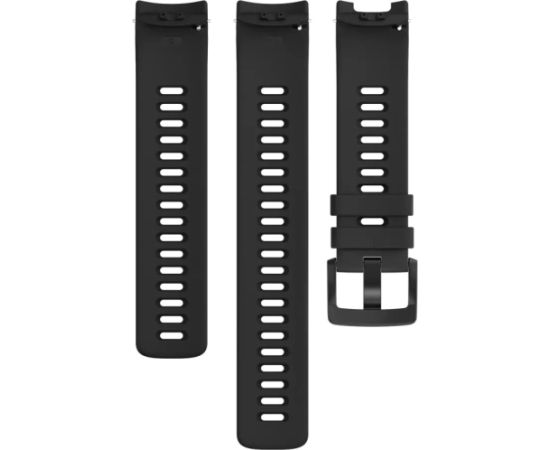 Polar watch strap Street X 22mm S-L, black Smart pūlksteņu aksesuāri