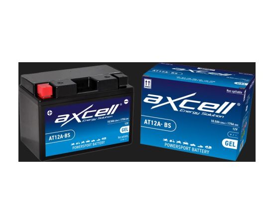 10.5Ah 175A Axcell GEL moto akumulators 150x88x105 Akumulatori