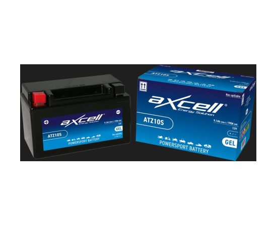 9.1Ah 190A Axcell GEL moto akumulators 150x88x93 Akumulatori