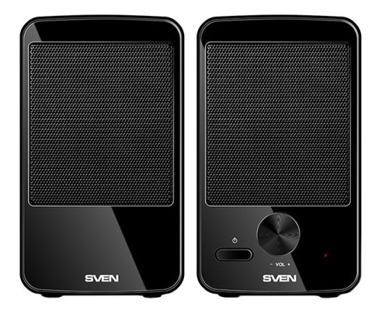 SVEN 312 USB-powered (2x2W); Front power button and the volume control Aудио-видео
