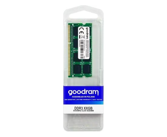 Goodram GR1600S3V64L11S/4G 4 GB  Operatīvā atmiņa RAM Operatīvā atmiņa