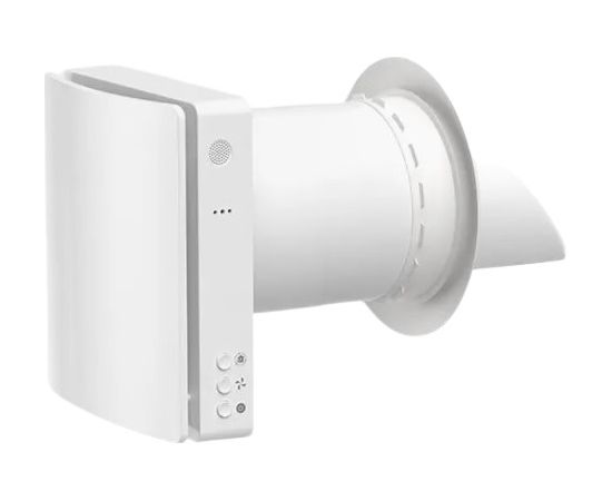 Hismart Recuperator for thin Wall, Single-Room upto 46m2, with CO2 Sensor, Wi-Fi, Tuya, white Viedie slēdži