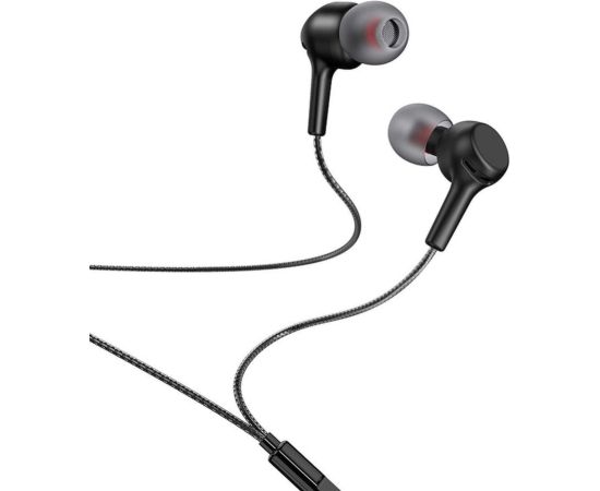 Hoco   Wire earphones Jack 3,5 mm Hoco M78 black Наушники